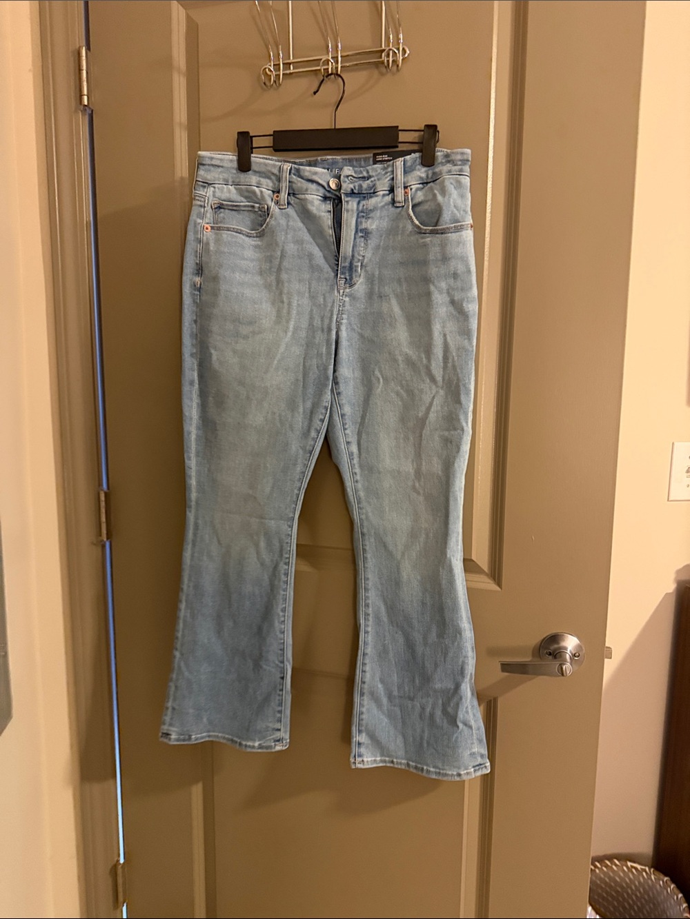 American Eagle Outfitters Light Wash Flare Jeans